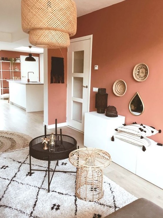 Timeless Terracotta in Living Rooms: Cozy Infusion of Color and