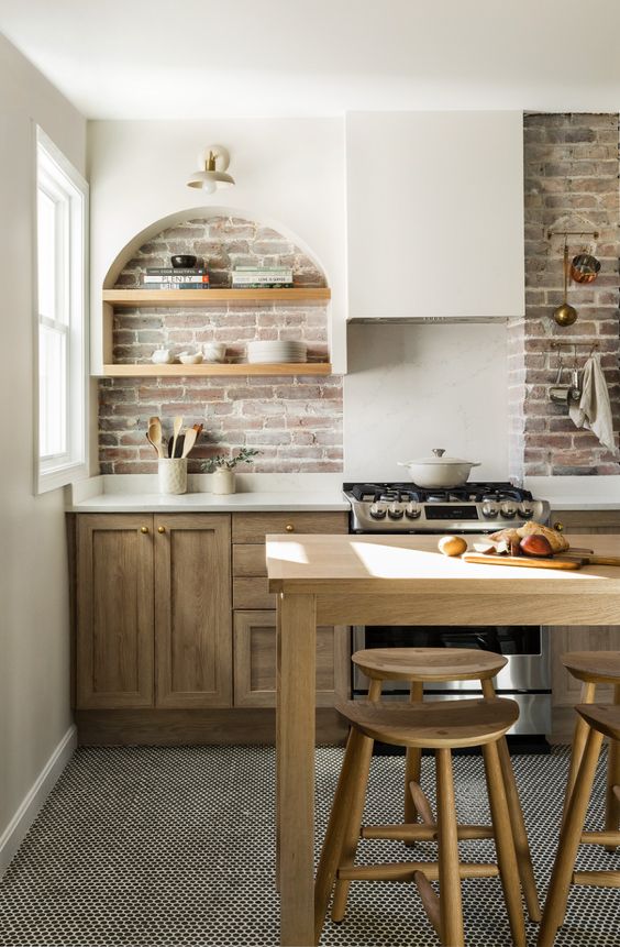 65 Functional And Cool Kitchen Niche Ideas - DigsDigs