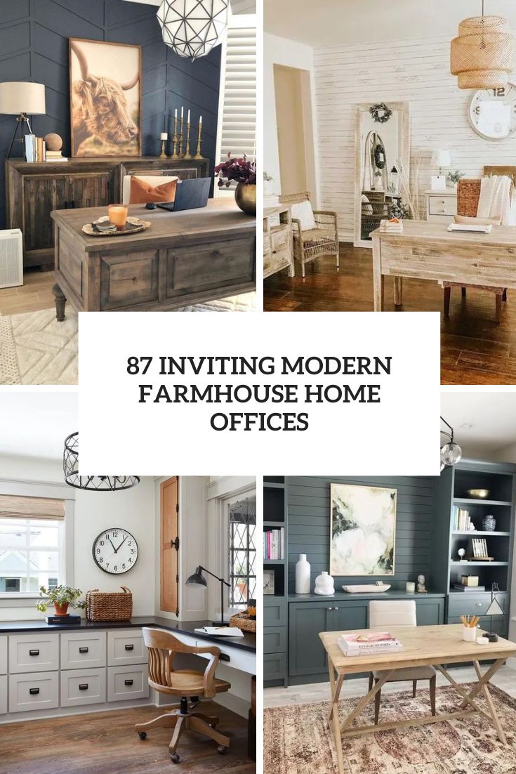 5 Modern Home Office Design Ideas