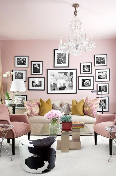 47 Lovely And Inspiring Pink Living Rooms DigsDigs