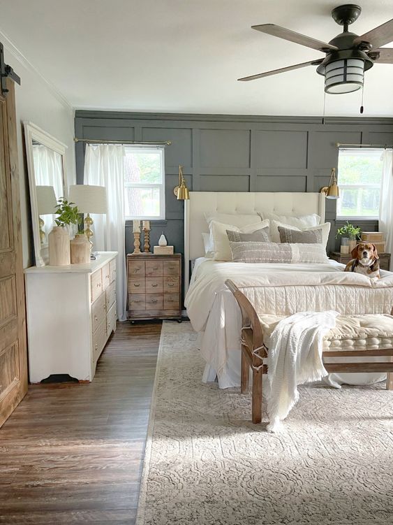 83 Welcoming Modern Farmhouse Bedrooms - DigsDigs