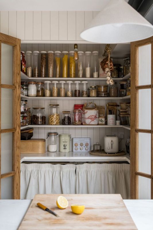 Hidden Pantry, Small Appliance Storage, Etc., - Pennings & Sons