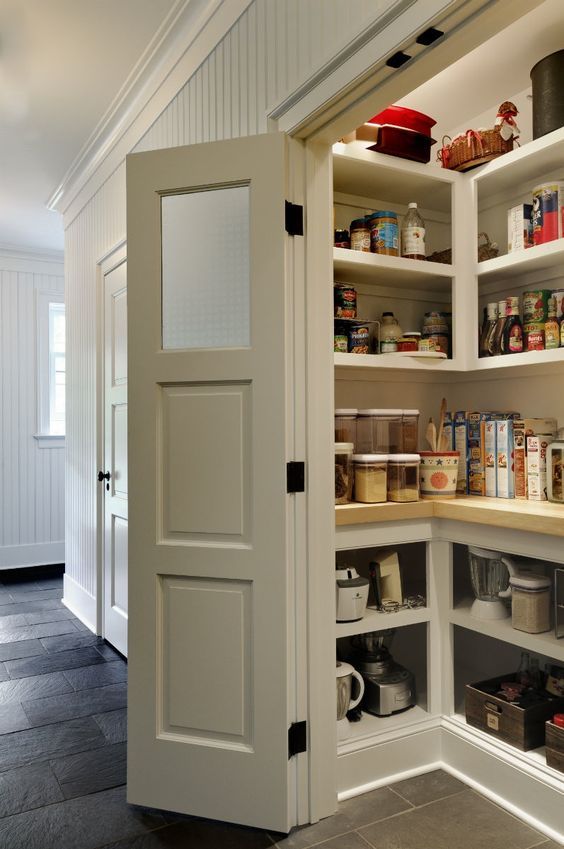 Hidden Pantry, Small Appliance Storage, Etc., - Pennings & Sons