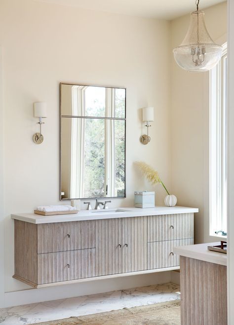 62 Trendy And Sophisticated Fluted Vanities - DigsDigs