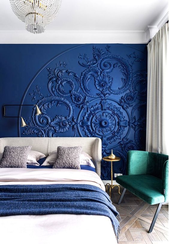 67 Timeless Blue And White Bedrooms - DigsDigs