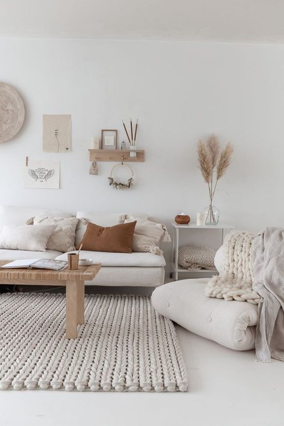 54 Eye-Catching Boho Living Room Decor Ideas - DigsDigs