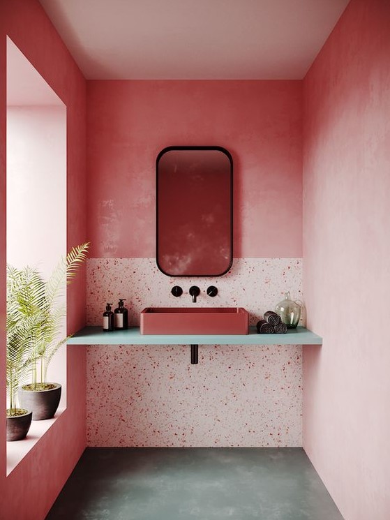 63 EyeCatching Terrazzo Bathroom Decor Ideas DigsDigs