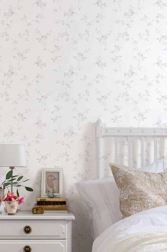 40 Dreamy Bedroom Floral Print Ideas - DigsDigs