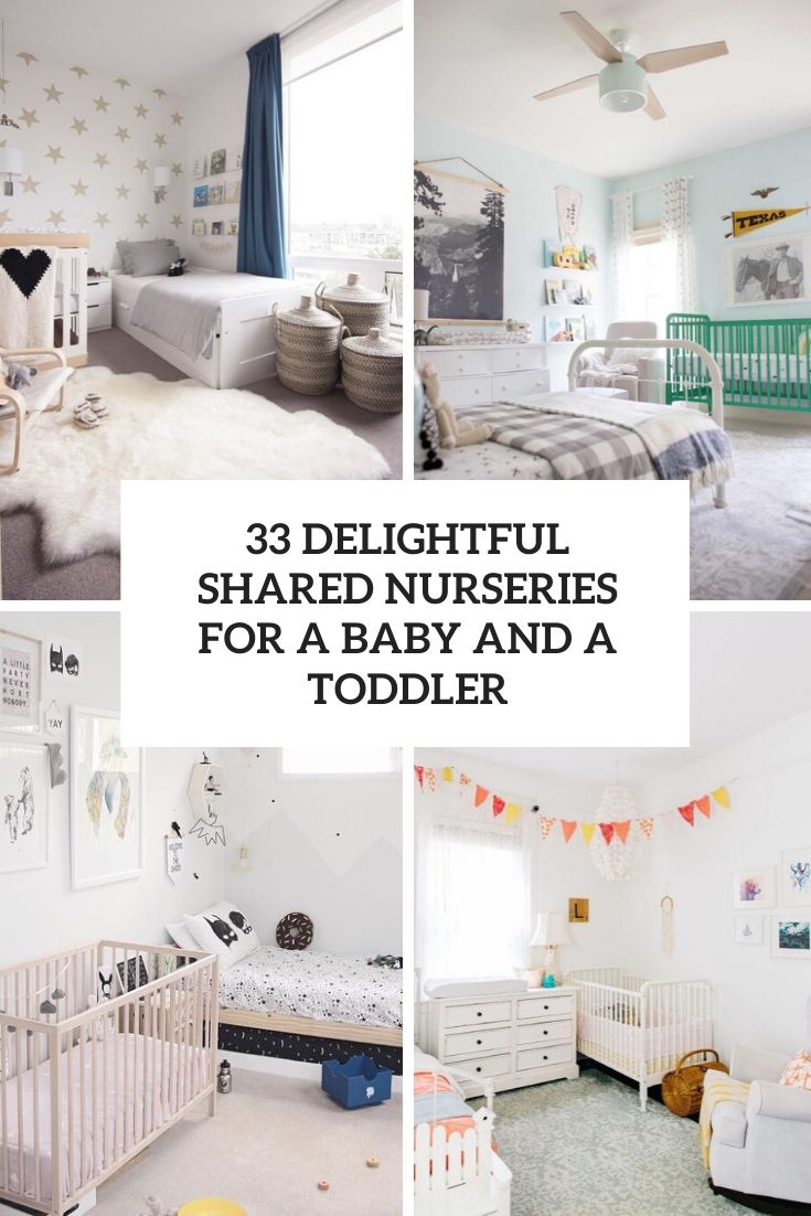 33 Delightful Shared Nurseries For A Baby And A Toddler Digsdigs