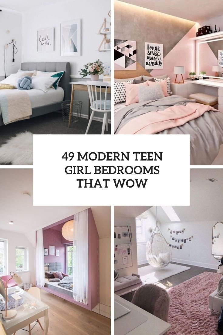 49 Modern  Teen  Girl  Bedrooms  That Wow DigsDigs