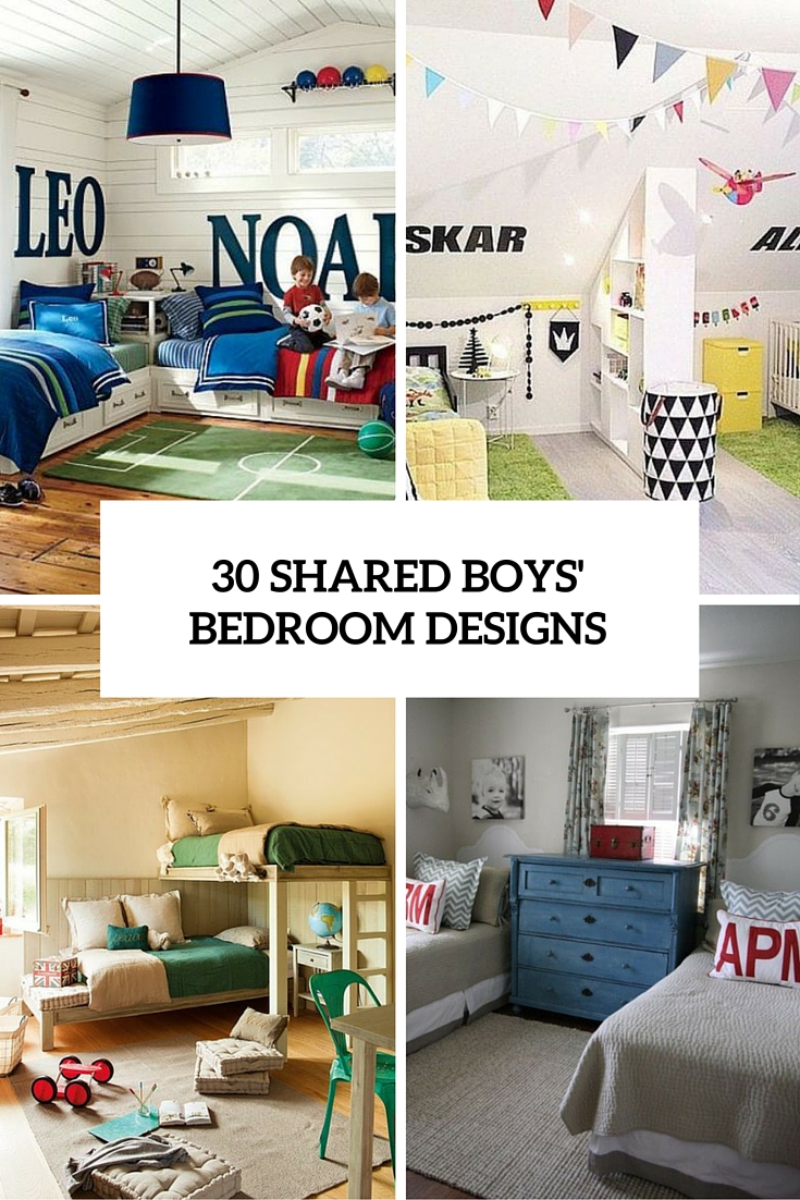 30 Awesome Shared Boys’ Room Designs To Try - DigsDigs