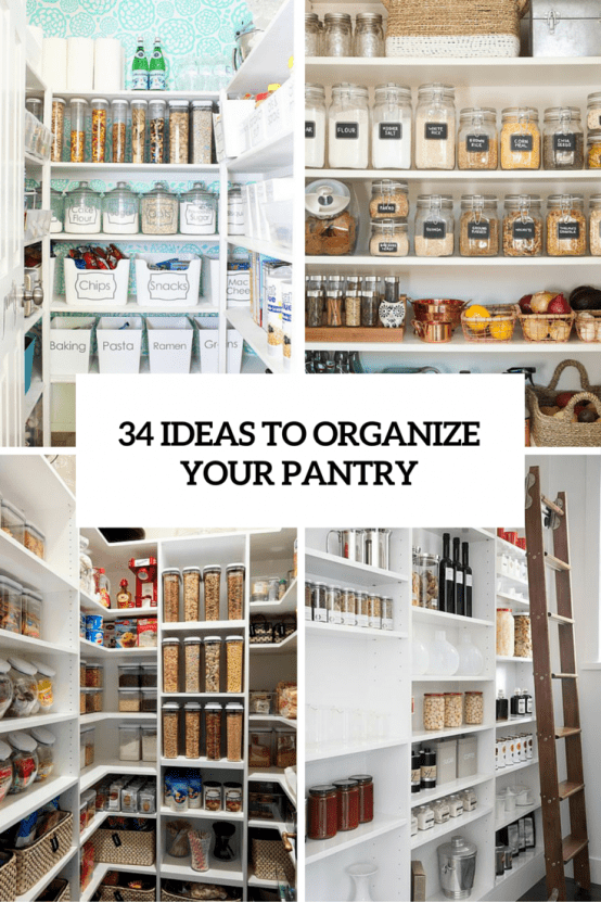 How To Organize Your Pantry: 35 Easy And Smart Ideas - DigsDigs