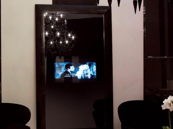 Fendi Casa Leather Mirror