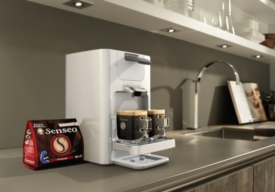 terugtrekken absorptie Molester New Senseo Coffee Machine - Quadrante by Philips - DigsDigs