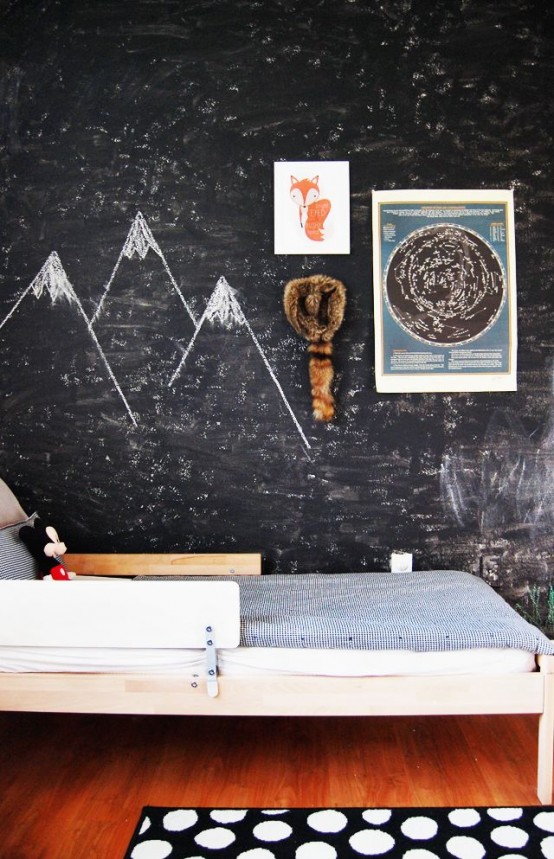 Kids' Rooms with Chalkboard Walls - by Kids Interiors