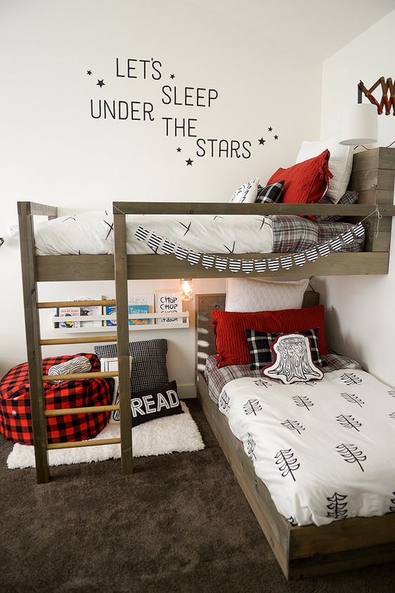 30 Awesome Shared Boys’ Room Designs To Try - DigsDigs