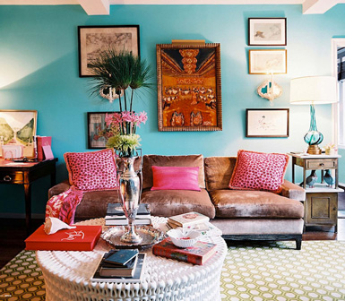 111 Bright And Colorful Living Room Design Ideas - DigsDigs