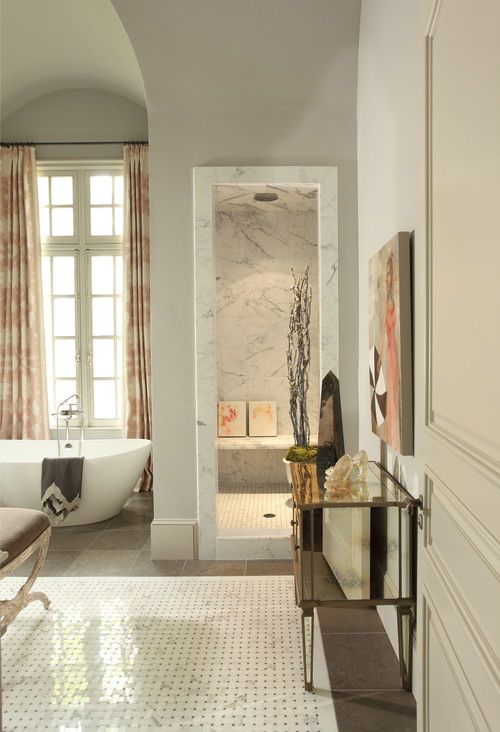 30 Calm And Beautiful Neutral Bathroom Designs DigsDigs