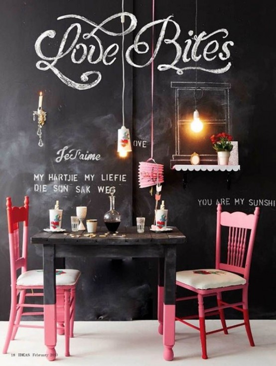 31 Chalkboard Dining Room Décor Ideas Youll Love Digsdigs