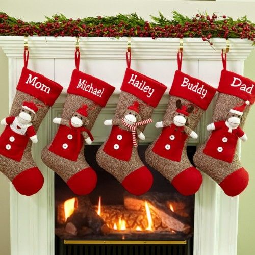 65 Ideas To Use Christmas Stockings For Decor - DigsDigs