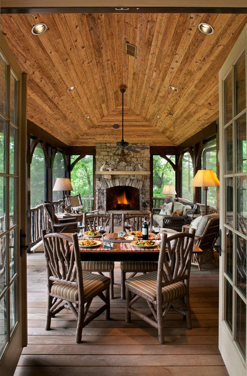 63 Comfy And Relaxing Screened Patio And Porch Design Ideas - DigsDigs