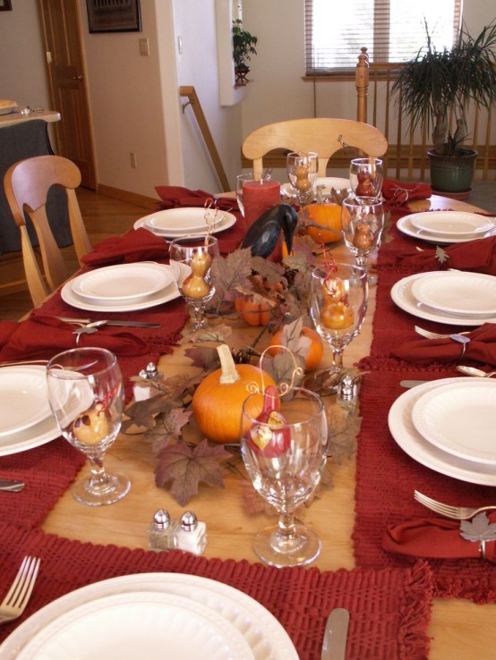 90 Cool Fall Table Settings For Special Occasions And Not Only - DigsDigs