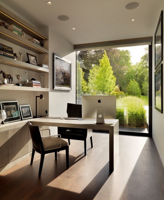 37 Cool Home Offices With Stunning Views - DigsDigs