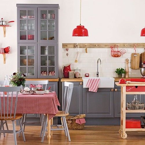 39 Cool Red And Grey Home Décor Ideas