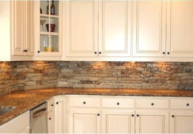 14+ Spectacular Stone And Rock Kitchen Backsplashes That Wow  Rustic  kitchen design, Rustic kitchen backsplash, Stone backsplash kitchen