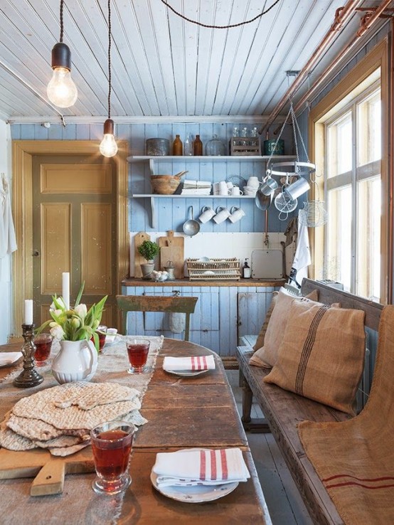 Cozy Country Barn Home Interiors 35 Cozy And Chic Farmhouse Kitchen D cor Ideas DigsDigs