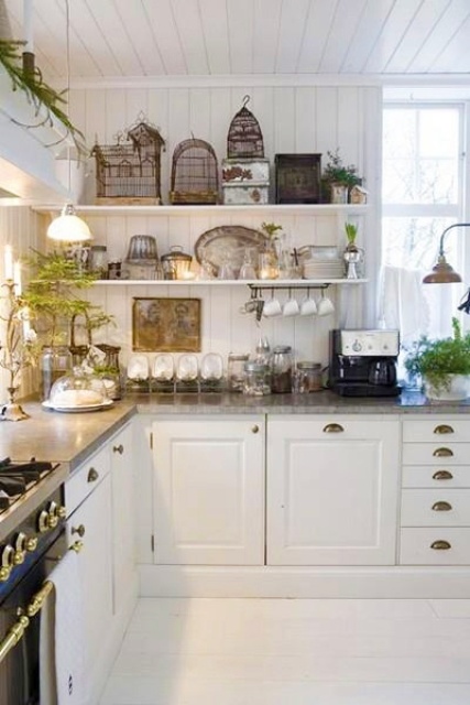 ❤DIY Rustic Shabby chic style Kitchen decor Ideas❤, Farmhouse decor Ideas