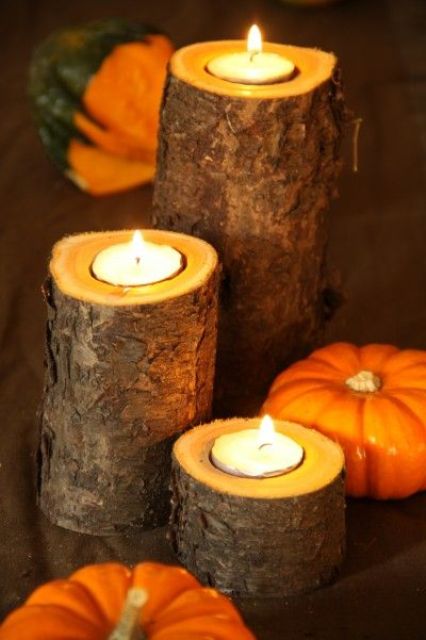 27 Cozy And Cute Candle Décor Ideas For Fall - DigsDigs