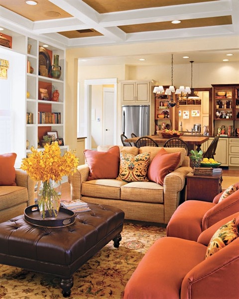 48 Cozy And Inviting Fall Living Room Décor Ideas - DigsDigs