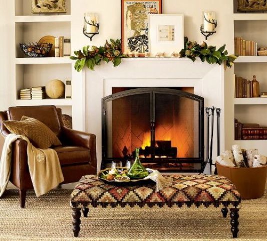 29 Cozy And Inviting Fall Living Room Décor Ideas - DigsDigs
