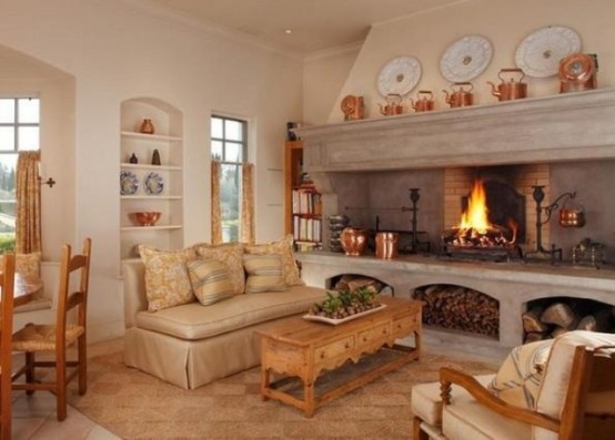 cozy autumn living room