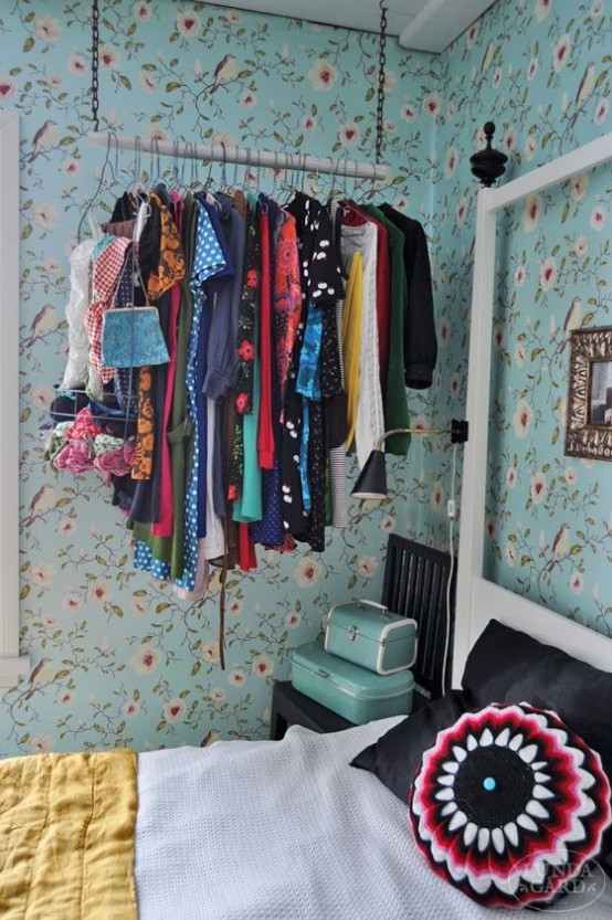 15 Clothes Storage Ideas For Small Spaces 