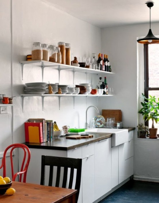 45 Creative Small Kitchen Design Ideas - DigsDigs