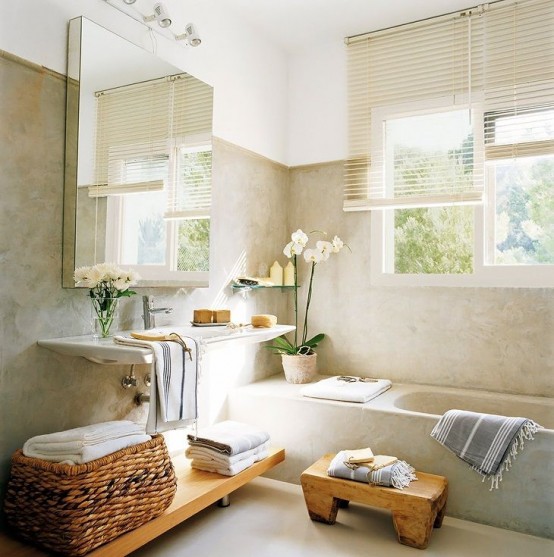 Decorating Ideas for a Relaxing Spa Bathroom - The House on Silverado