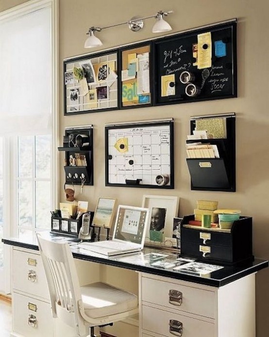 7 Simple Ways To Make Organize Your Office Desk, HomeMydesign