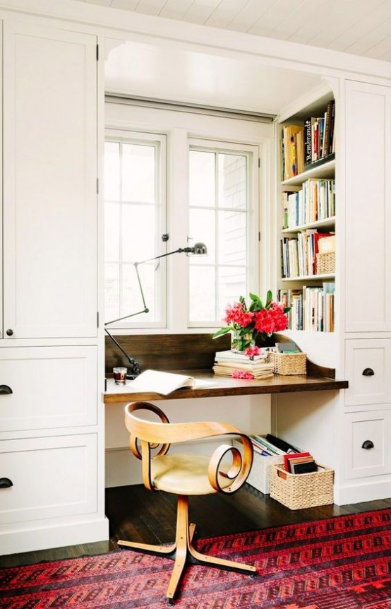 How To Organize Your Home Office: 54 Smart Ideas - DigsDigs
