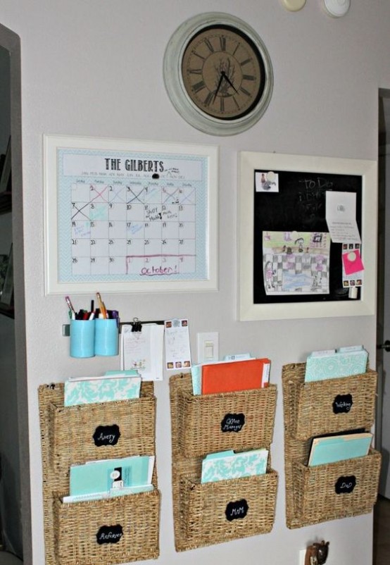 How To Organize Your Home Office: 32 Smart Ideas - DigsDigs