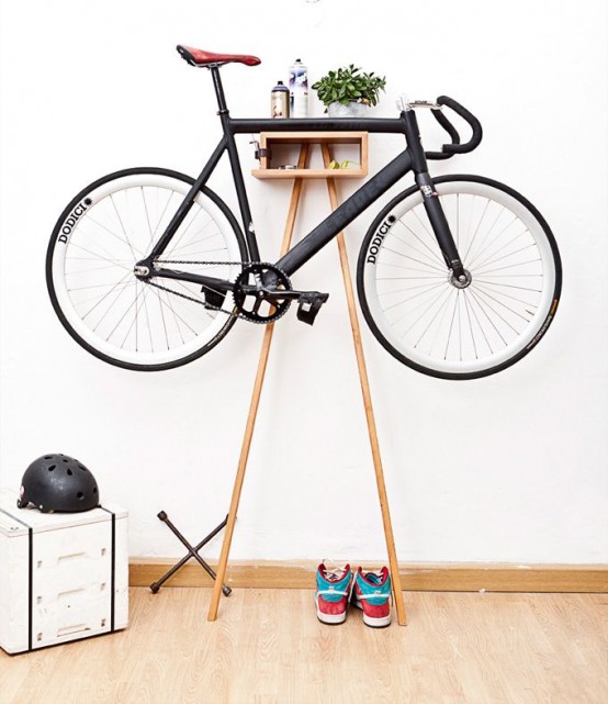 Creative discount bike storage