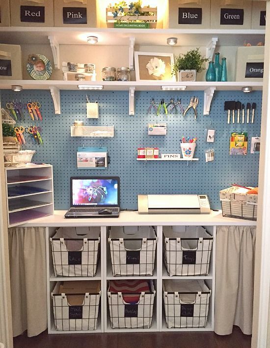70 Ideas To Organize Your Craft Room In The Best Way Digsdigs