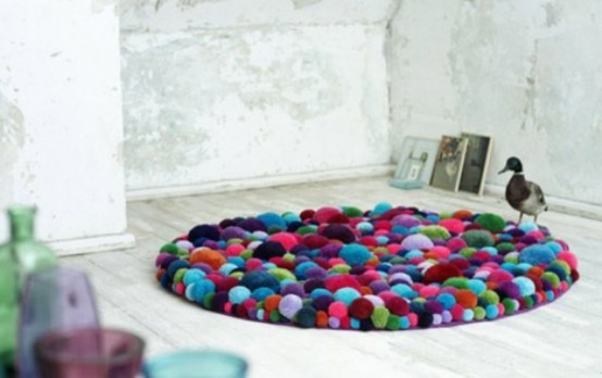 57 Lovely Pompom Décor Ideas For Your Interior - DigsDigs