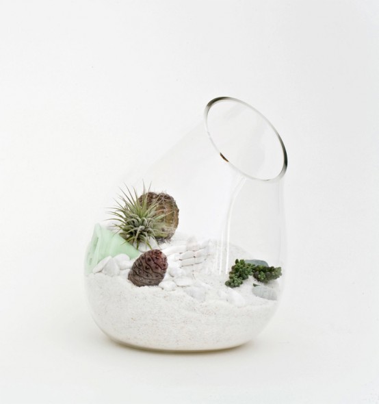 Hand-Blown Glass Mini Terrariums by Lítill - DigsDigs