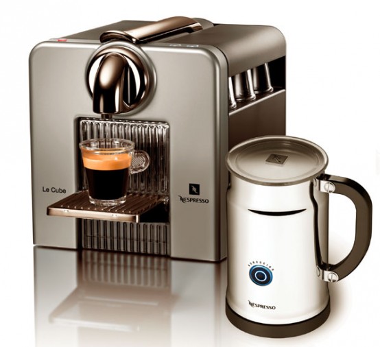 Nespresso Coffee Machine - Le Cube C185 - DigsDigs