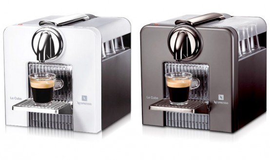 The Nespresso Le Cube - Silver