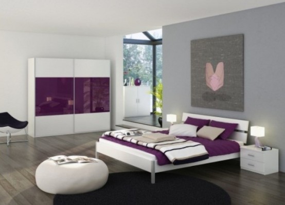Purple Accents In Bedrooms 51 Stylish Ideas Digsdigs