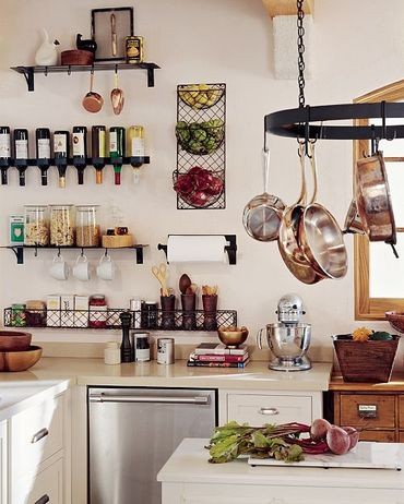67 Small Kitchen Storage Ideas to Maximize a Tiny Space  Small kitchen  storage, Small kitchen decor, Small kitchen decoration
