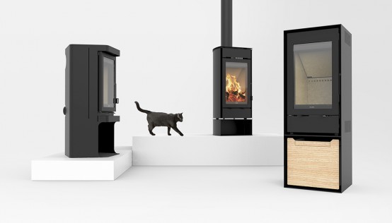 TEK Stove Collection To Cozy Up By A Crackling Fire - DigsDigs